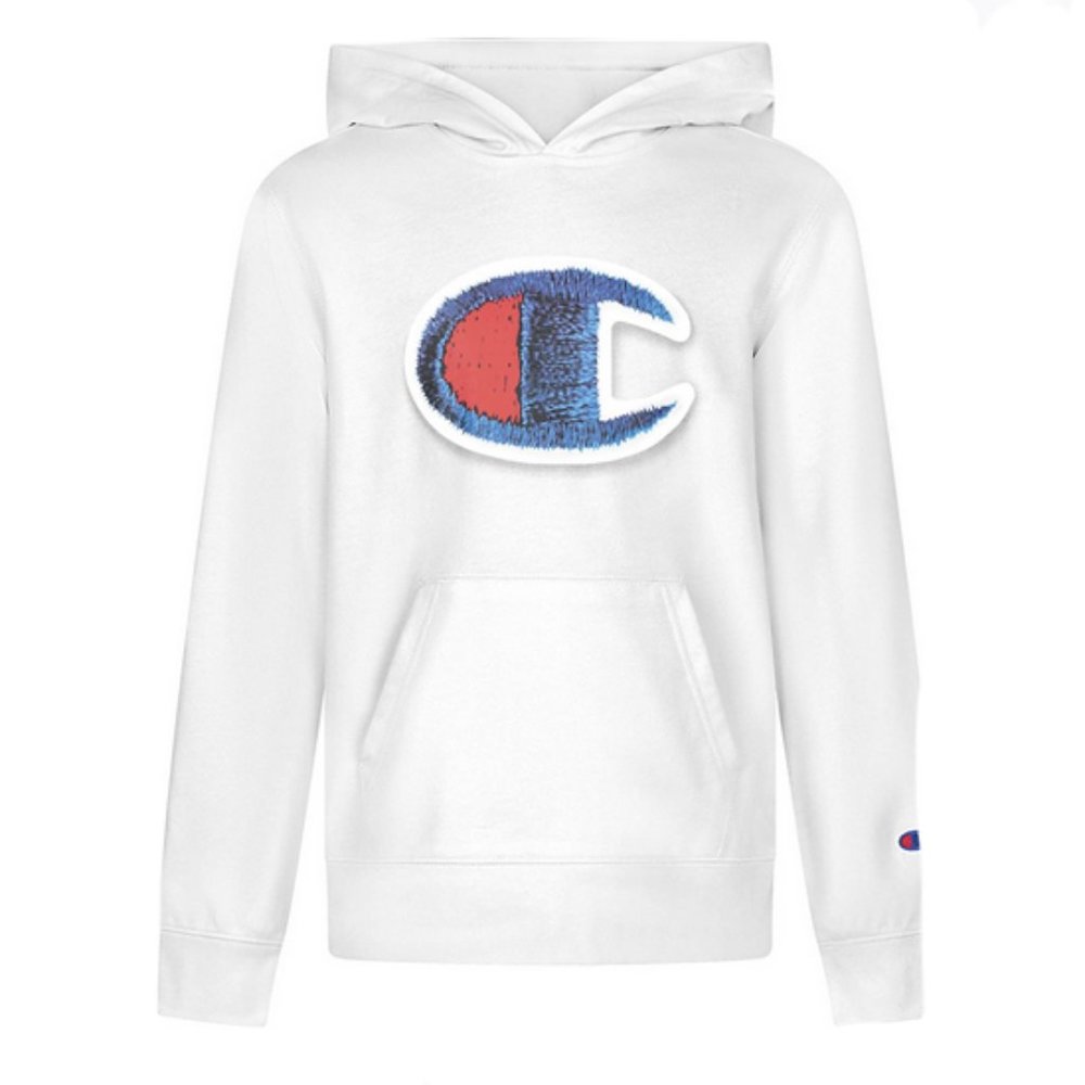 Champion Heritage Photreal "C" Pullover Hoodie ~ French Terry Lightweight ~ NWT